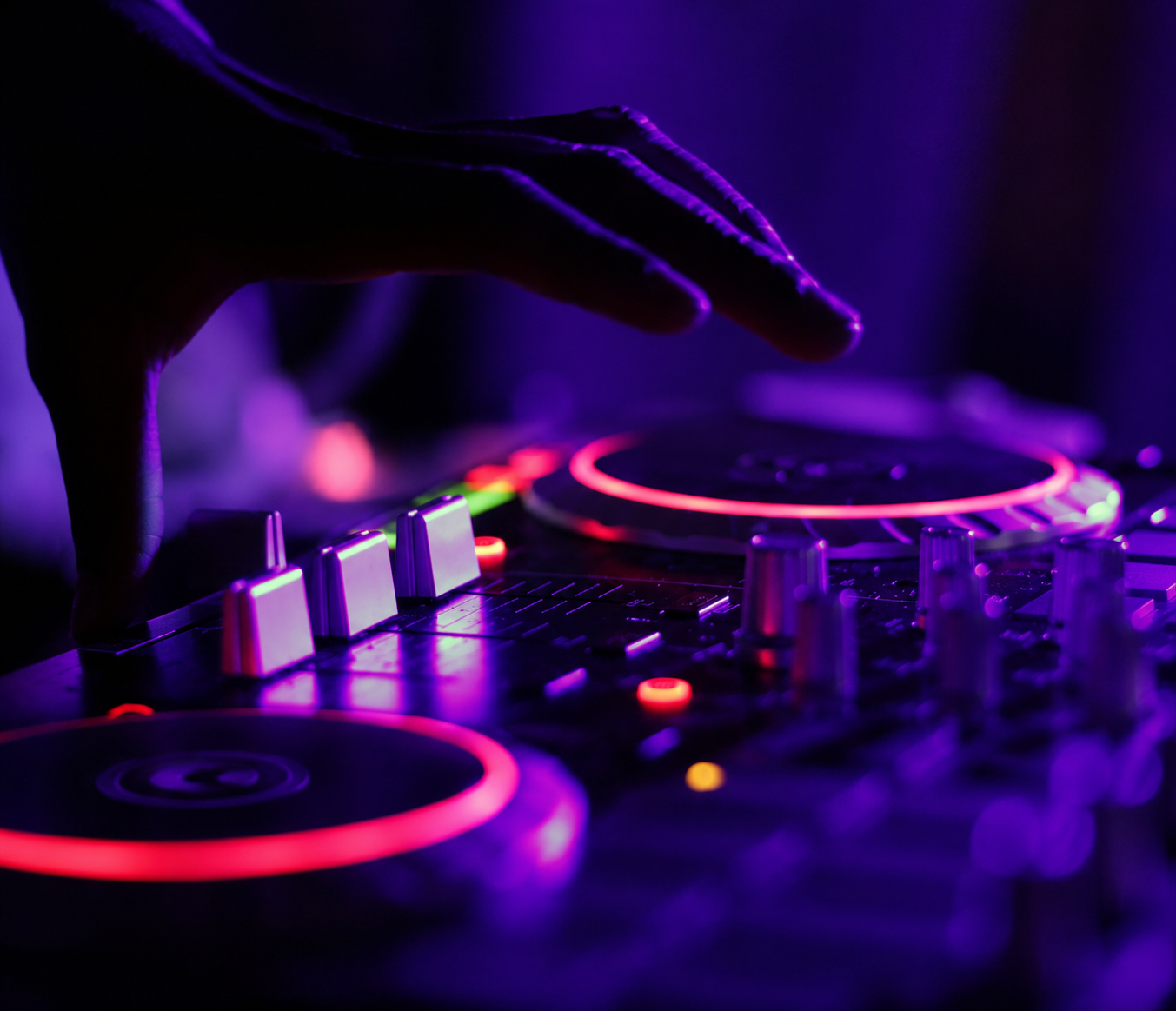 DJ Mixing Console